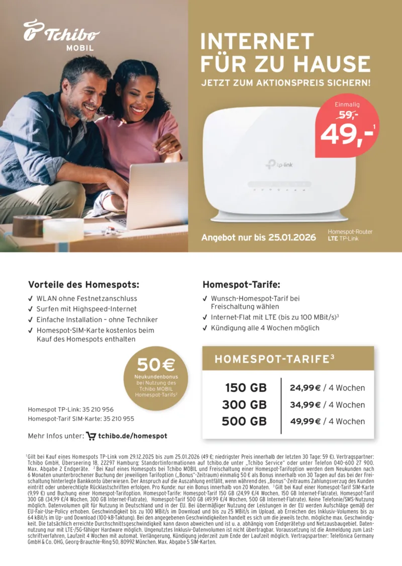 Tchibo Prospekt vom 14.01.2026, Seite 30