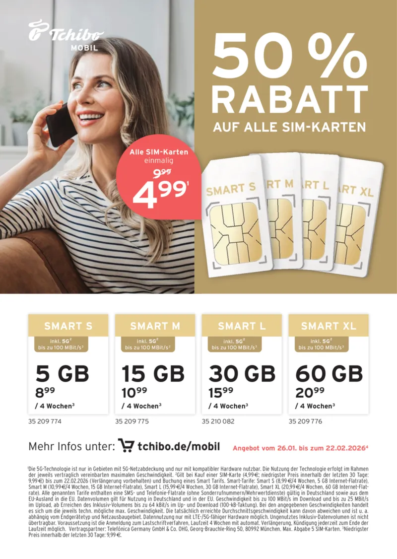 Tchibo Prospekt vom 04.02.2026, Seite 38