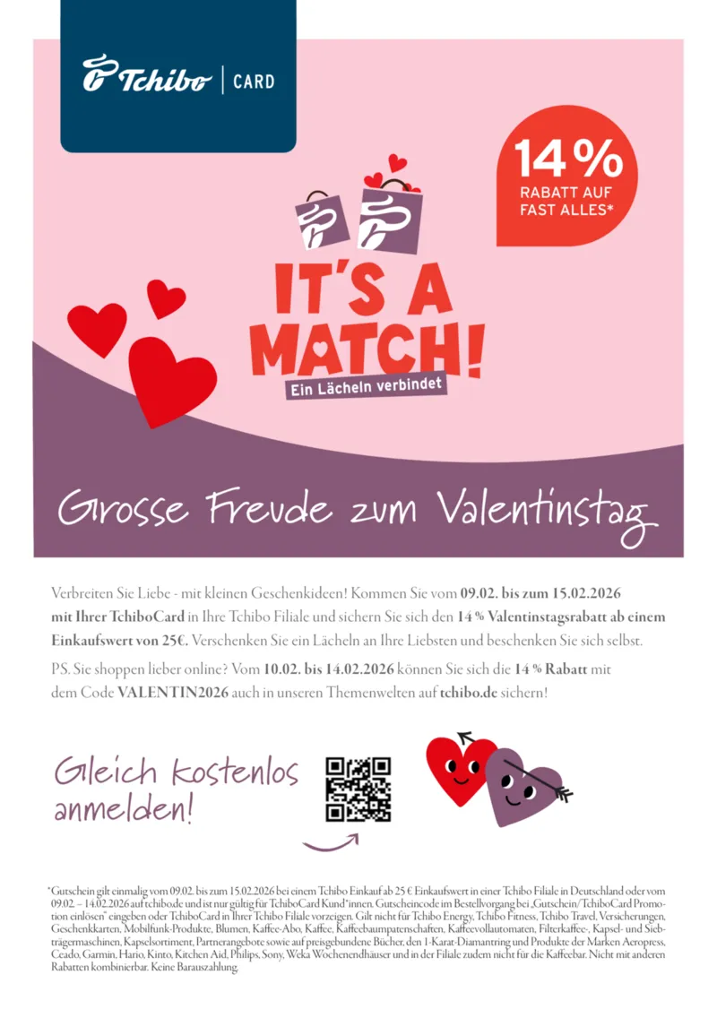Tchibo Prospekt vom 11.02.2026, Seite 38