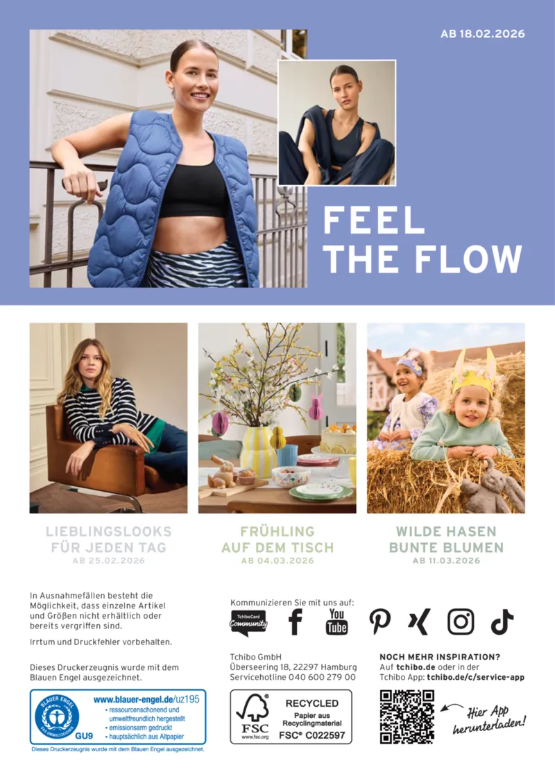 Tchibo Prospekt vom 11.02.2026, Seite 39