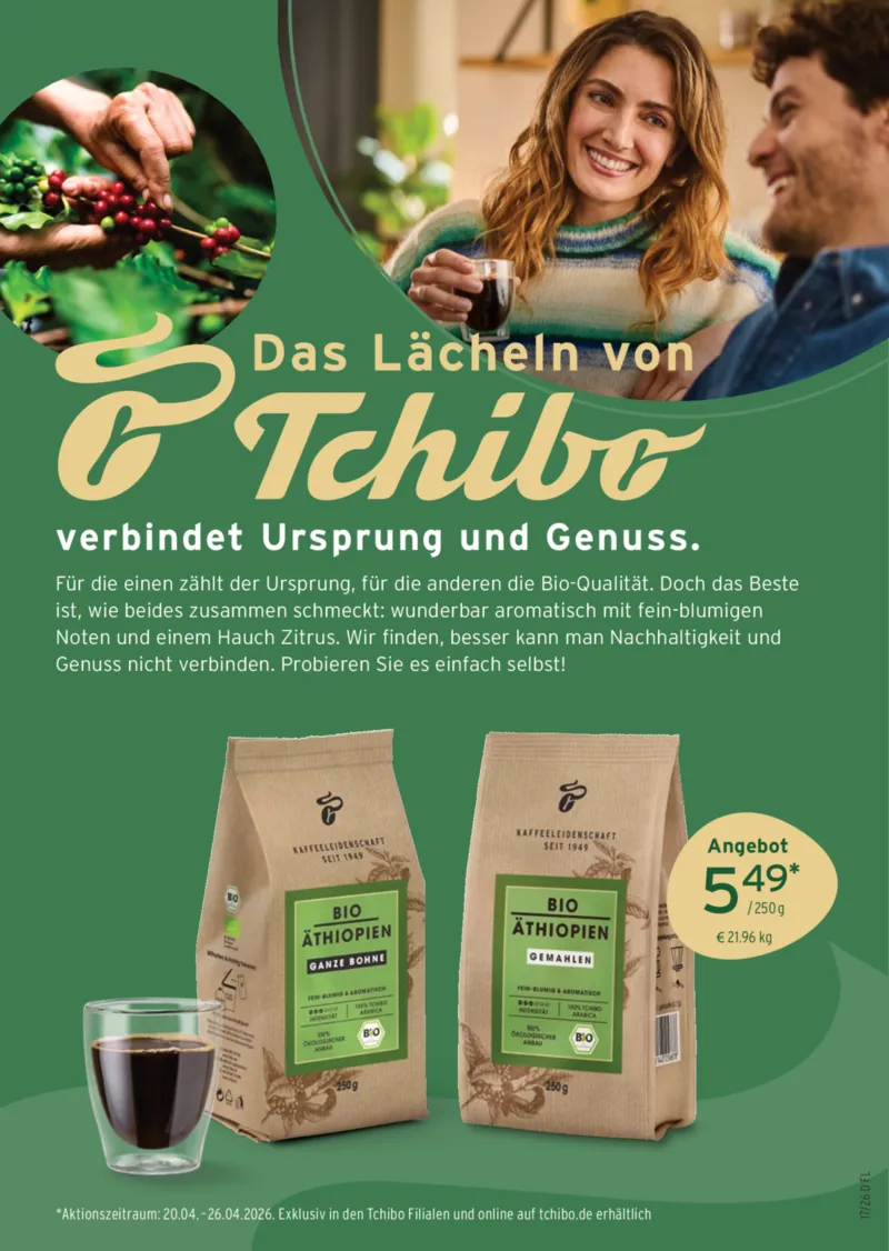 Tchibo Prospekt vom 22.04.2026, Seite 40