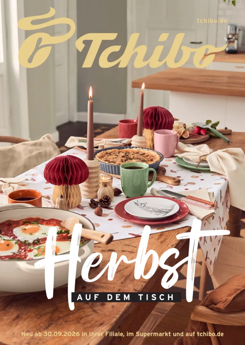 Tchibo Prospekt vom 22.09.2026, Seite 1