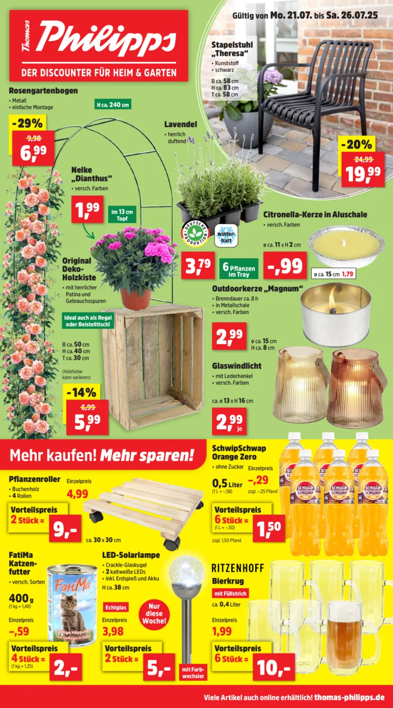 Thomas Philipps Prospekt vom 21.07.2025, Seite 1
