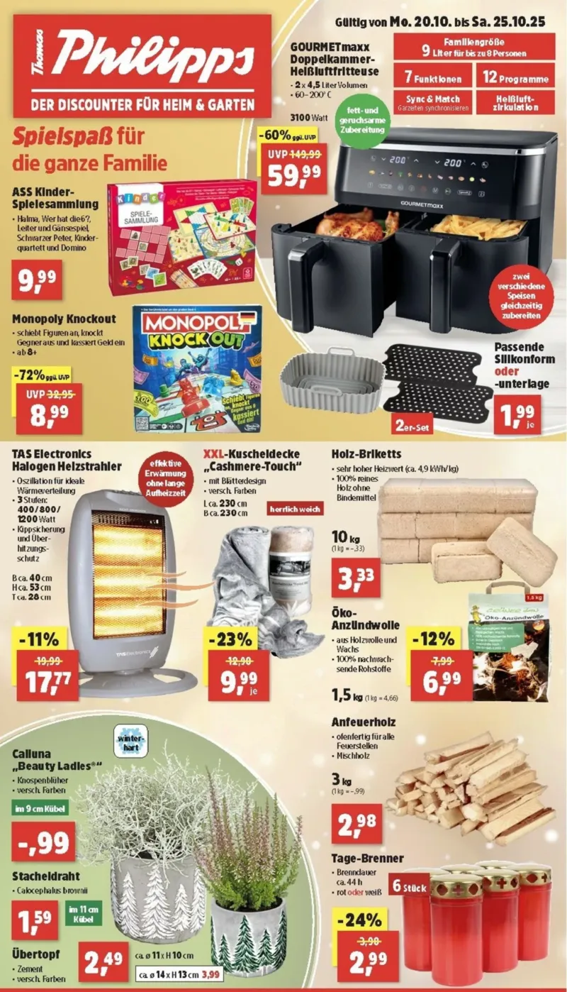 Thomas Philipps Prospekt vom 20.10.2025, Seite 1 Thomas Philipps Prospekt vom 20.10.2025, Seite 1