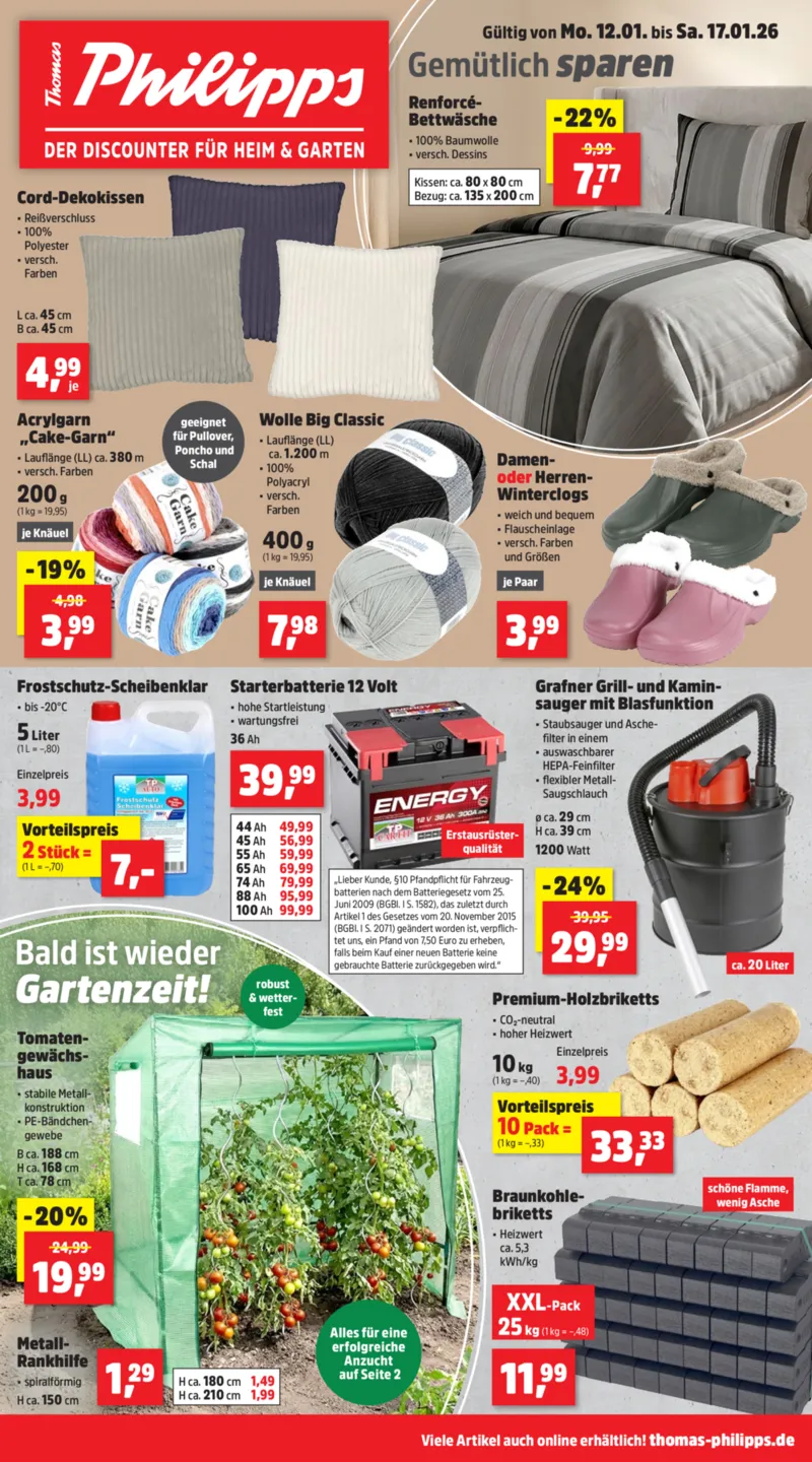 Thomas Philipps Prospekt vom 12.01.2026, Seite 1