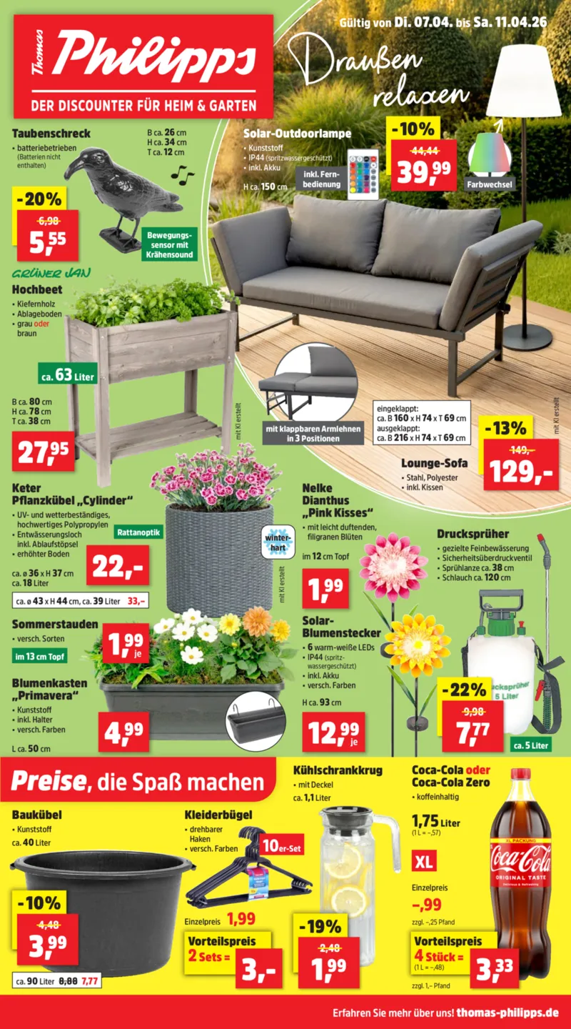 Thomas Philipps Prospekt vom 07.04.2026, Seite 1