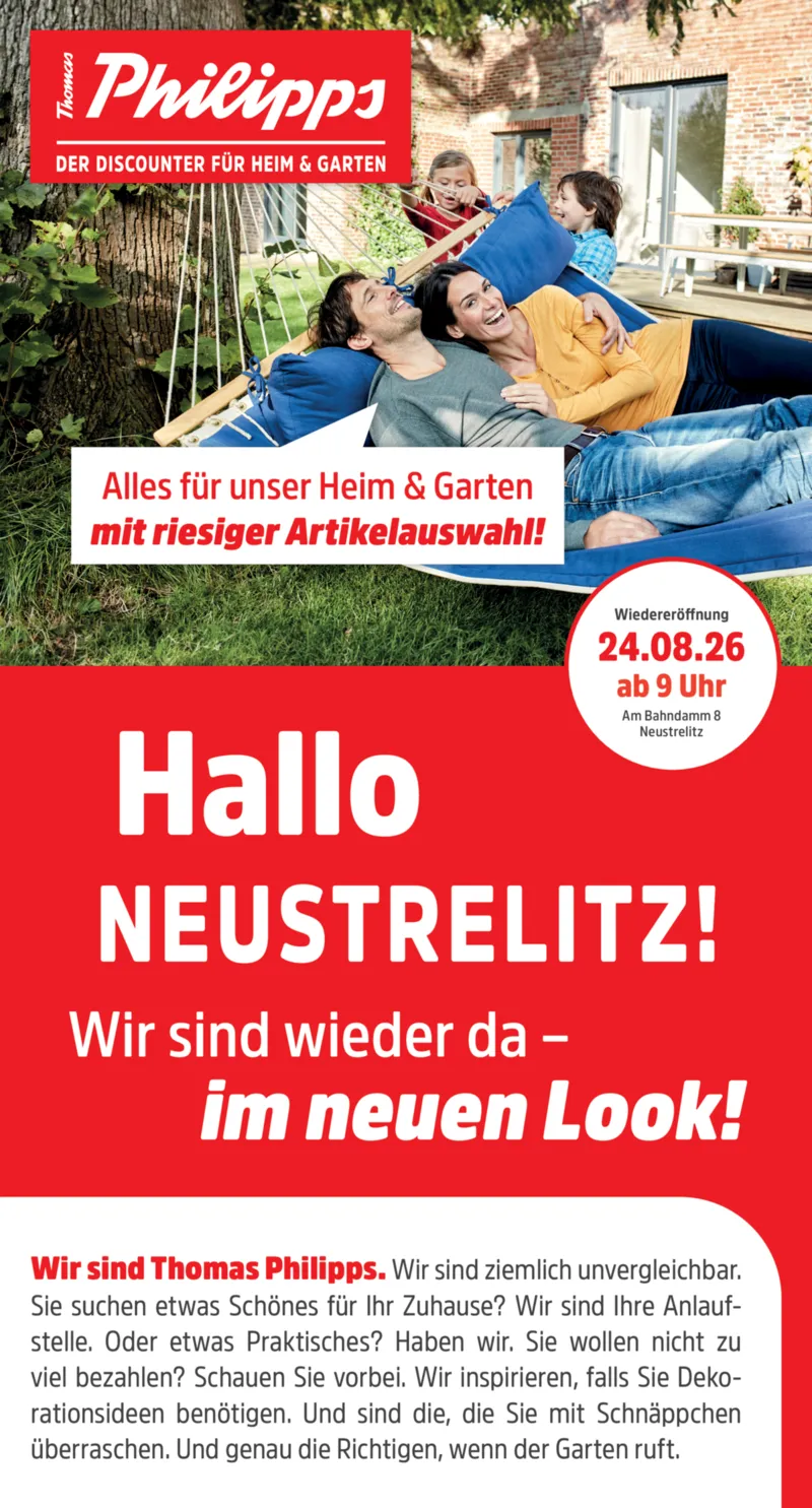 Thomas Philipps Prospekt vom 24.08.2026, Seite 1
