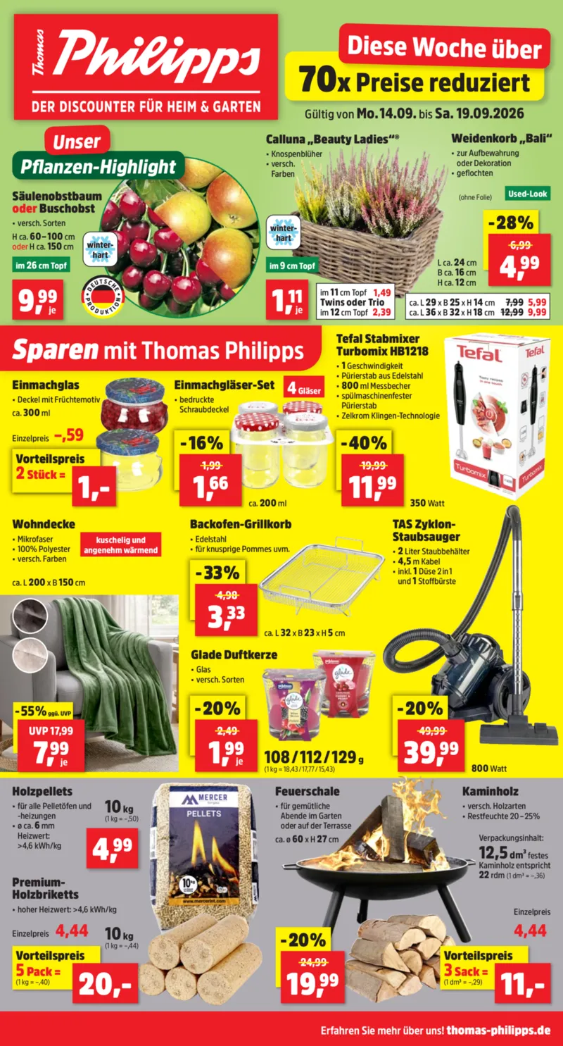 Thomas Philipps Prospekt vom 14.09.2026, Seite 1