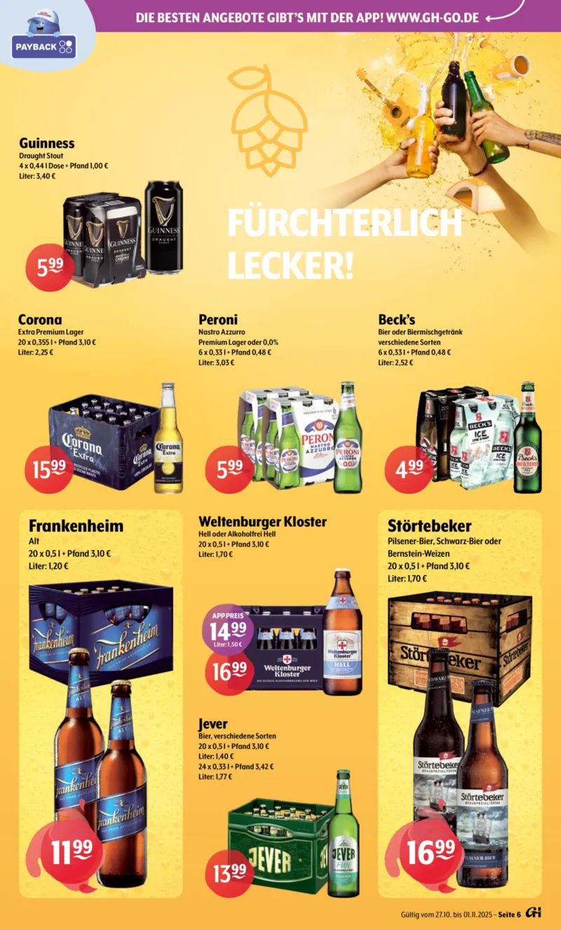 Trink & Spare Prospekt vom 27.10.2025, Seite 6 Trink & Spare Prospekt vom 27.10.2025, Seite 6