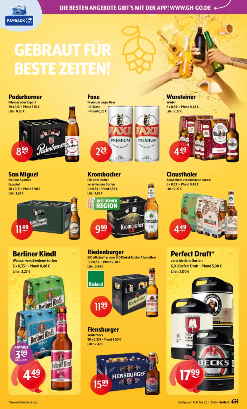 Trink & Spare Prospekt vom 17.11.2025, Seite 6