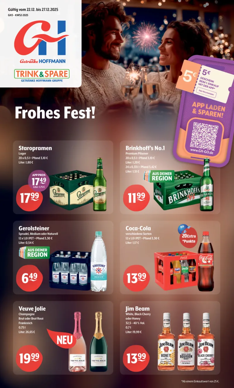 Trink & Spare Prospekt vom 22.12.2025, Seite 1
