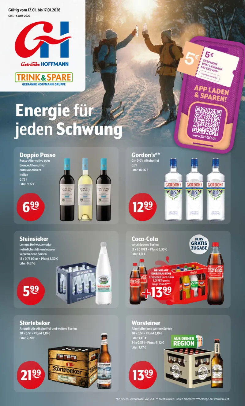 Trink & Spare Prospekt vom 12.01.2026, Seite 1