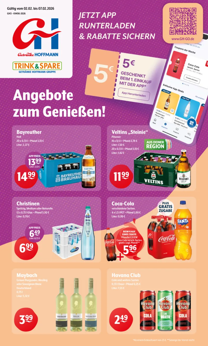 Trink & Spare Prospekt vom 02.02.2026, Seite 1