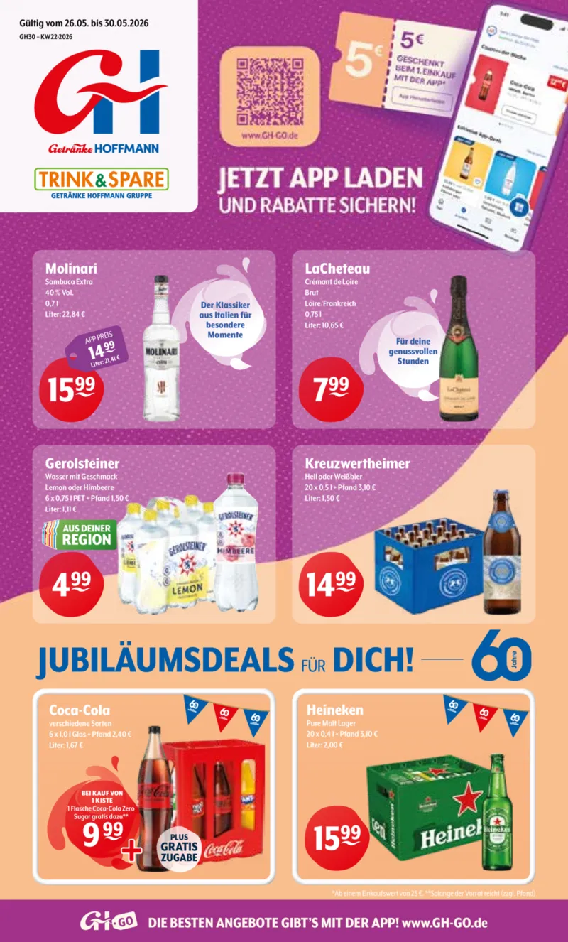 Trink & Spare Prospekt vom 26.05.2026, Seite 1