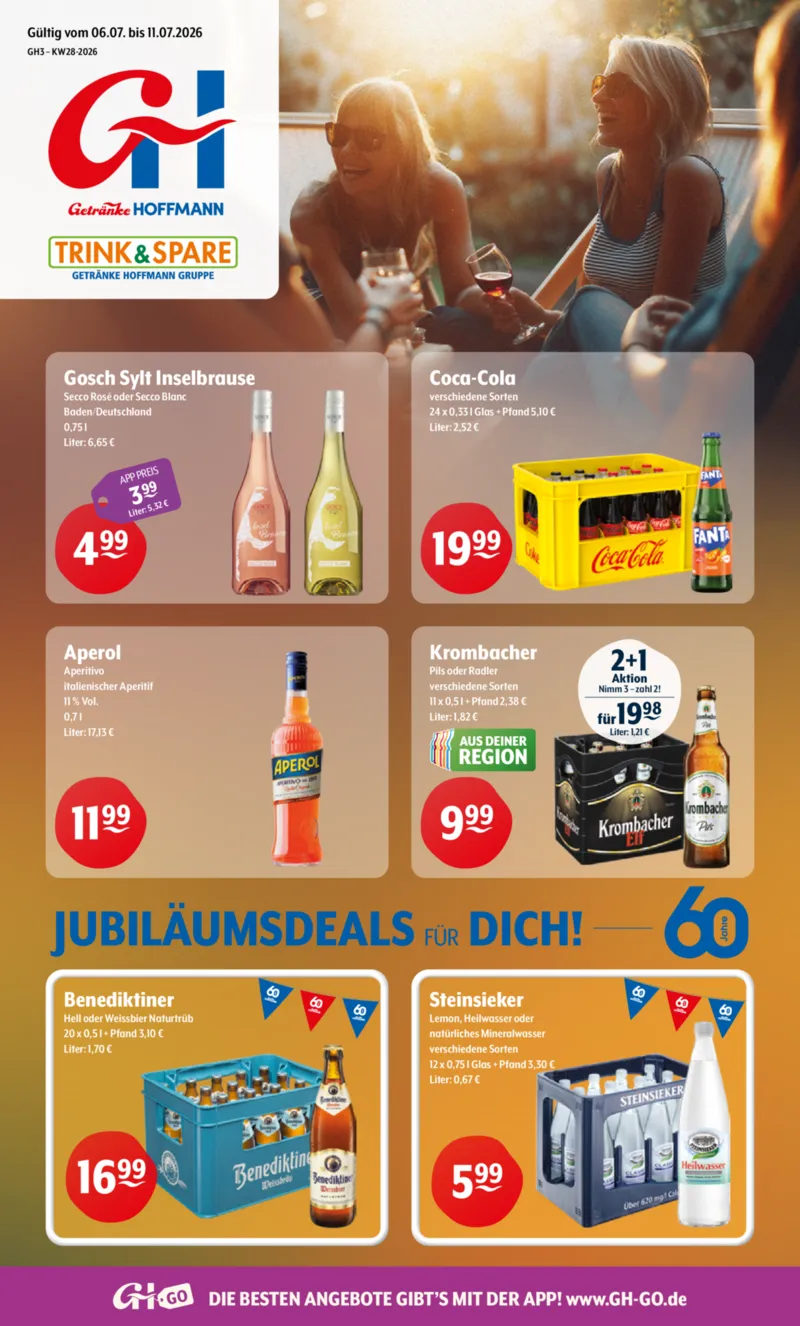 Trink & Spare Prospekt vom 06.07.2026, Seite 1