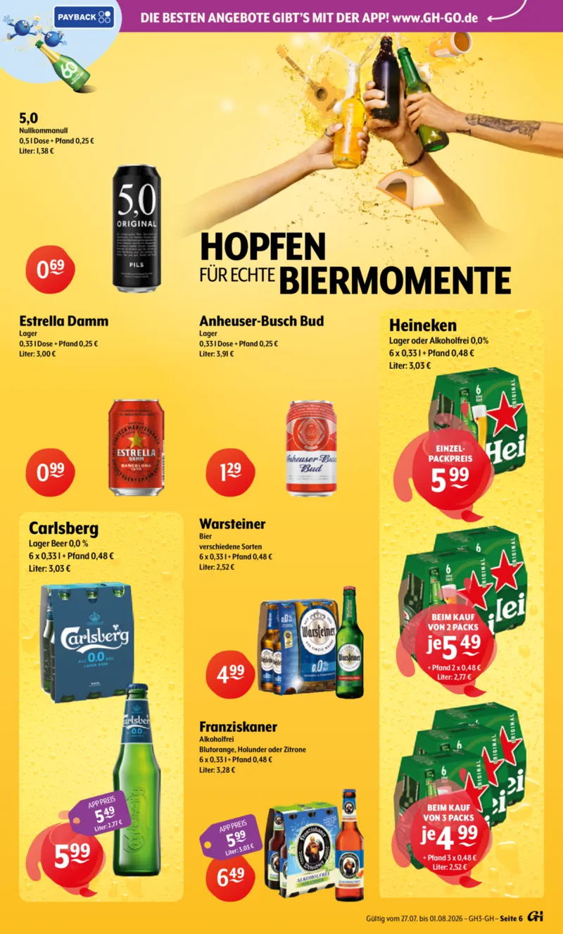 Trink & Spare Prospekt vom 27.07.2026, Seite 6