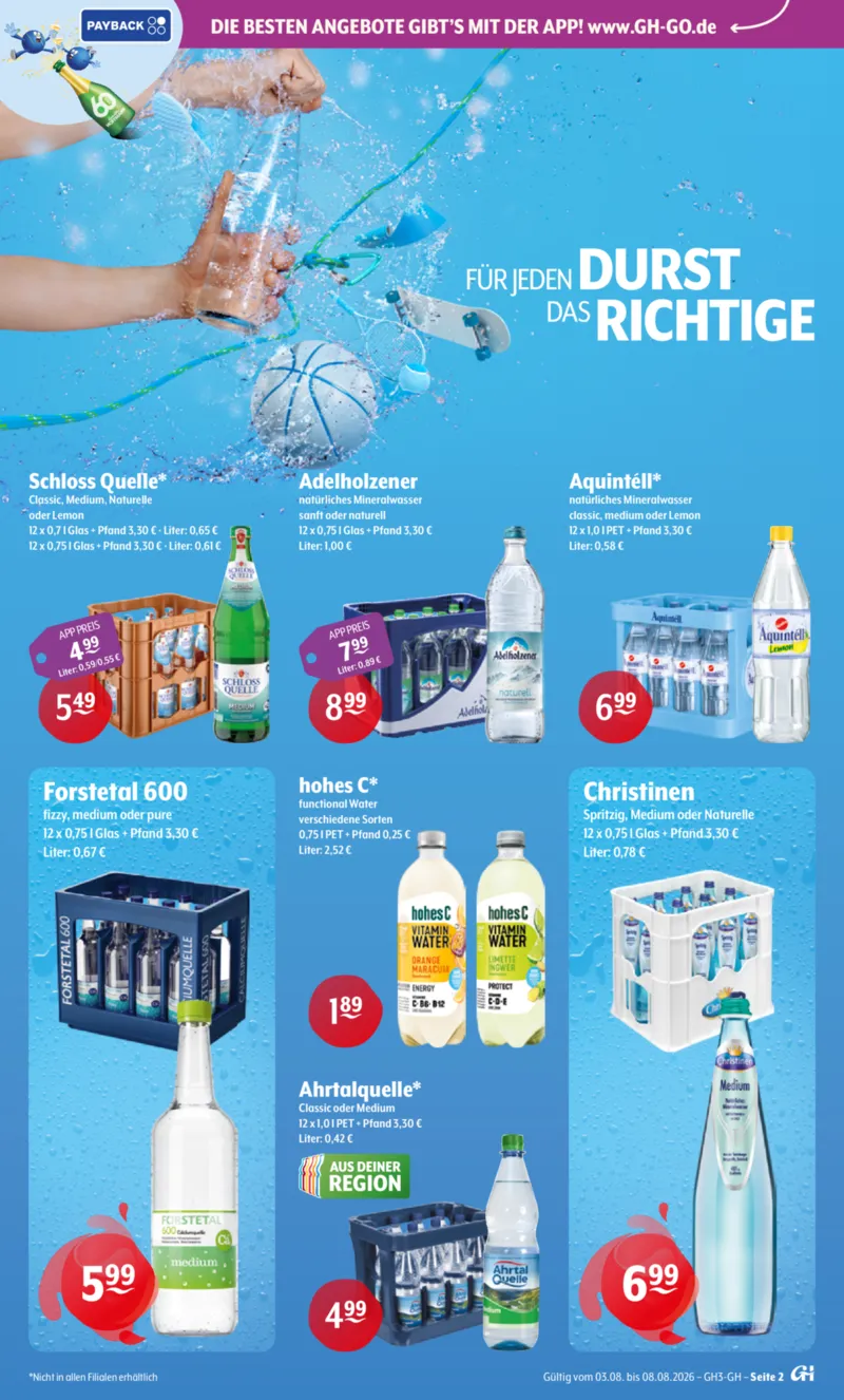Trink & Spare Prospekt vom 03.08.2026, Seite 2