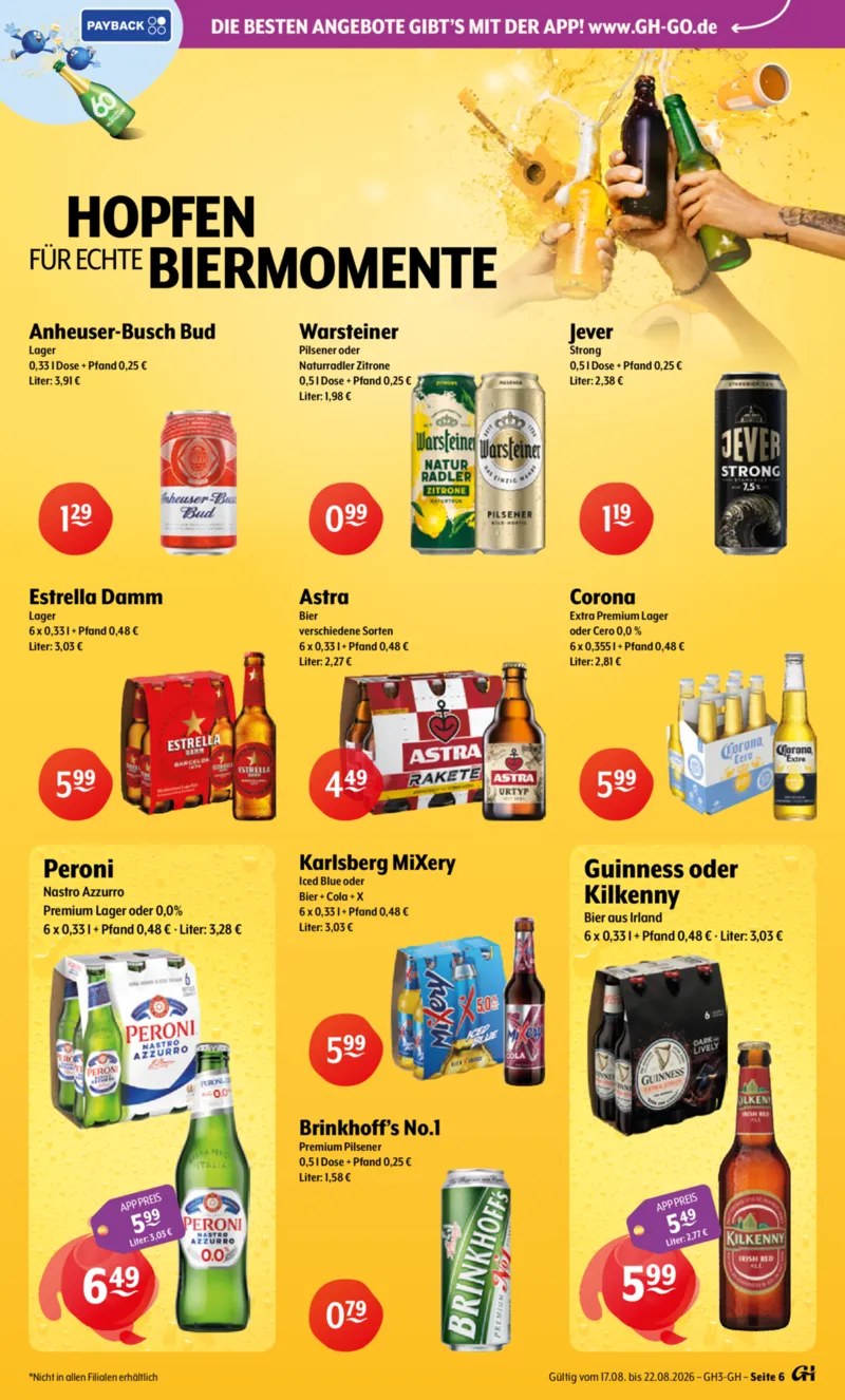 Trink & Spare Prospekt vom 17.08.2026, Seite 6