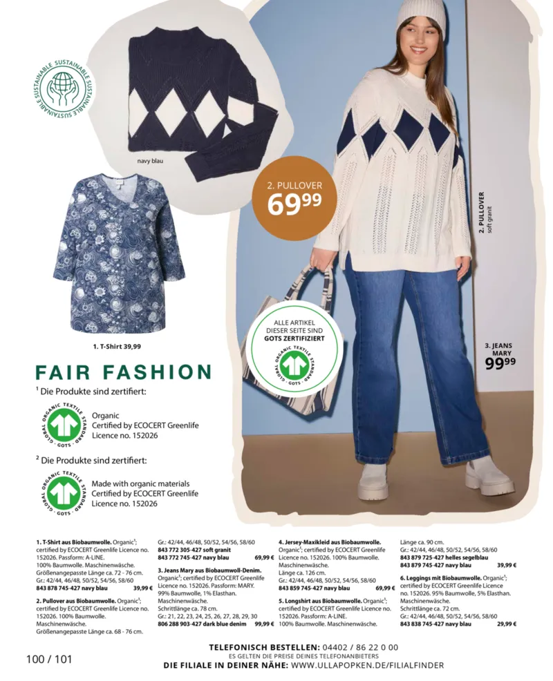 Ulla Popken Prospekt vom 01.11.2025, Seite 100