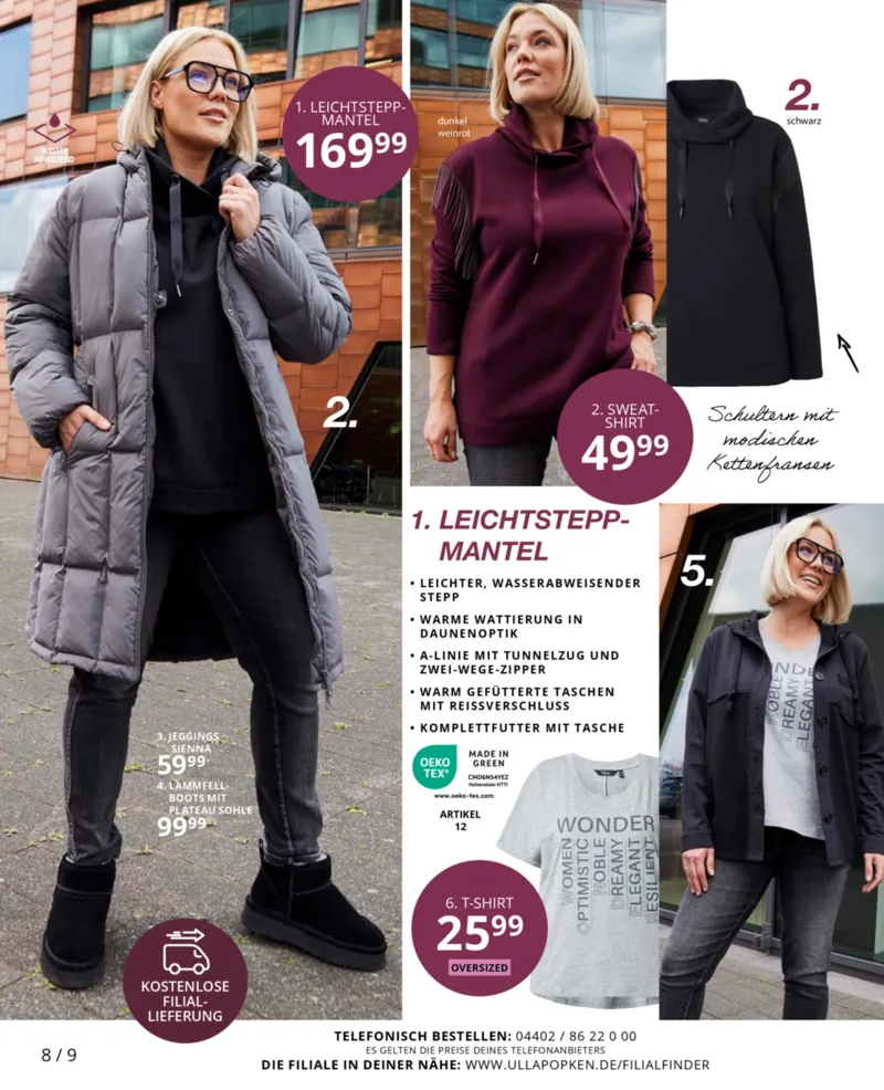 Ulla Popken Prospekt vom 01.11.2025, Seite 8