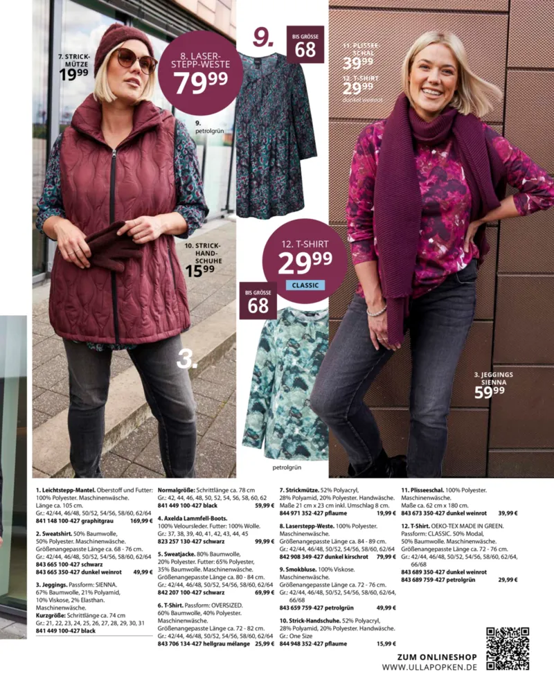 Ulla Popken Prospekt vom 01.11.2025, Seite 9