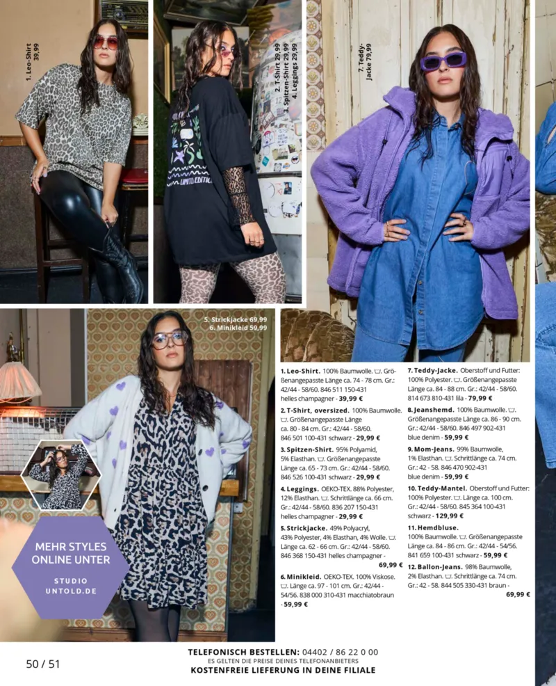 Ulla Popken Prospekt vom 01.12.2025, Seite 50