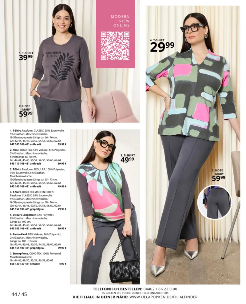 Ulla Popken Prospekt vom 01.01.2026, Seite 44