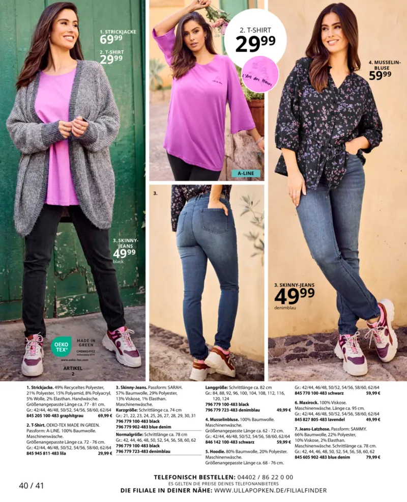 Ulla Popken Prospekt vom 01.03.2026, Seite 40