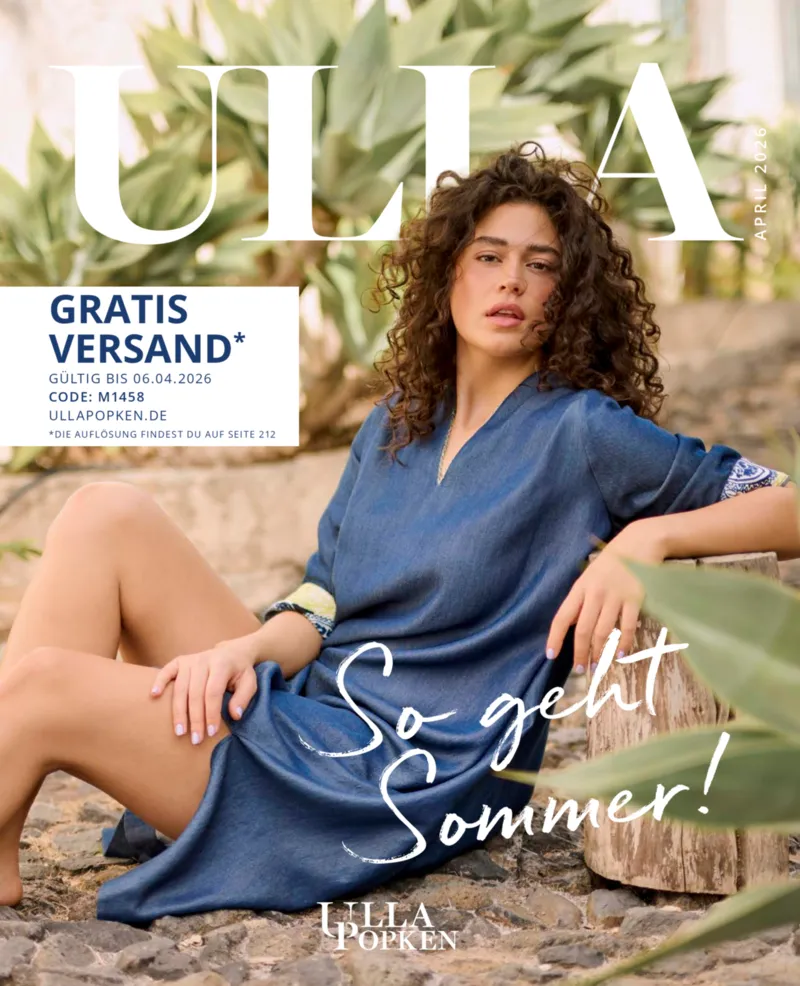Ulla Popken Prospekt vom 01.04.2026, Seite 1
