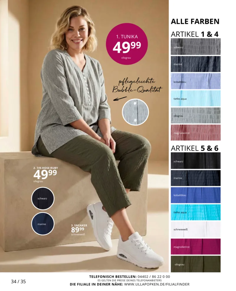 Ulla Popken Prospekt vom 01.04.2026, Seite 34