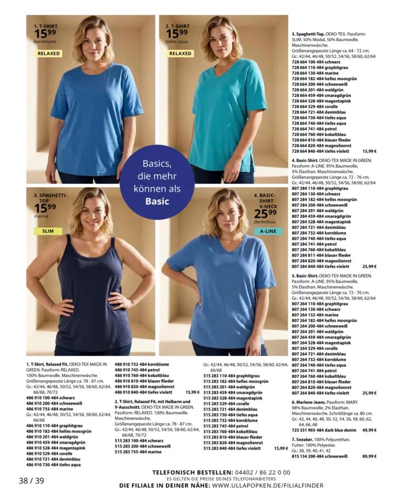 Ulla Popken Prospekt vom 01.04.2026, Seite 38