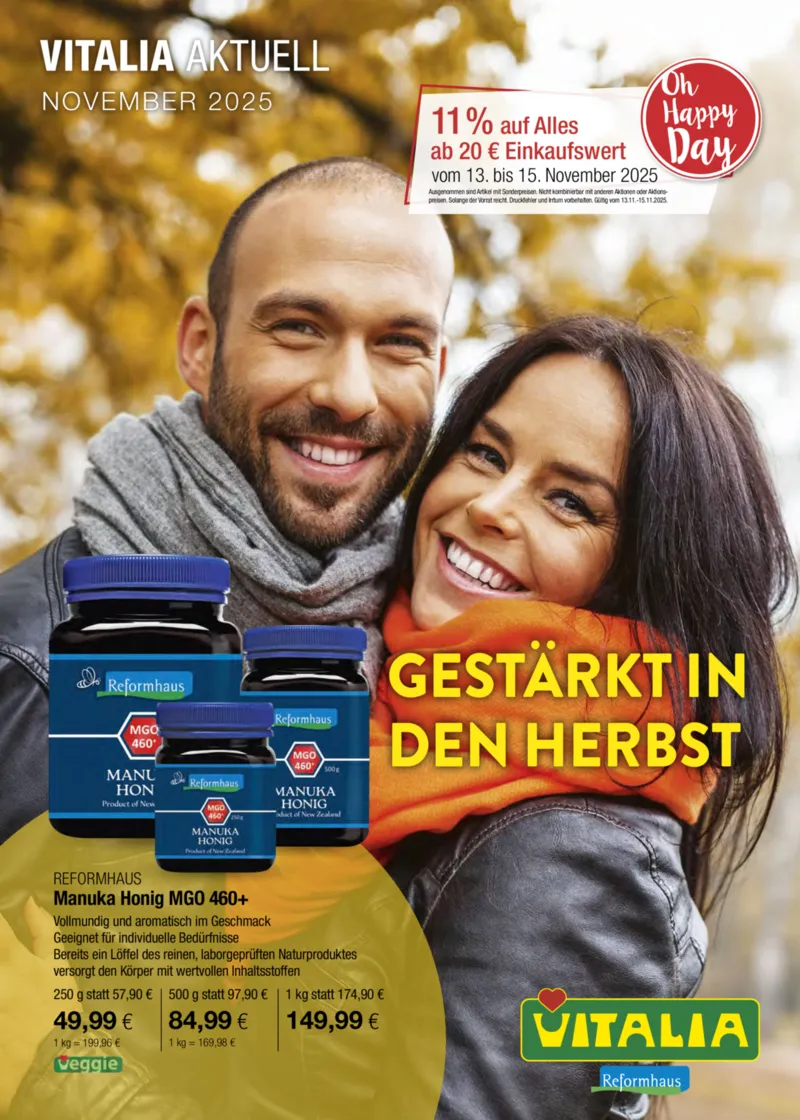 Vitalia Prospekt vom 01.11.2025, Seite 1