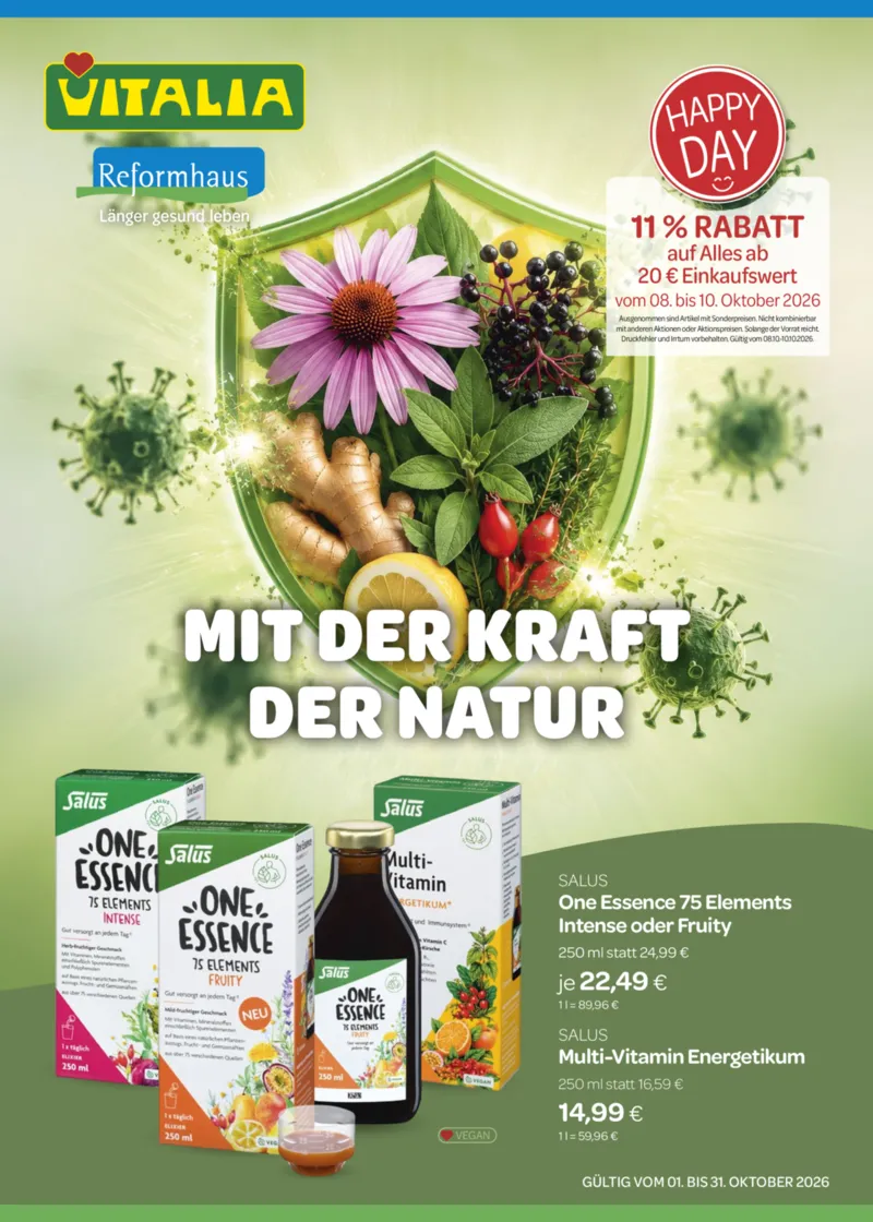 Vitalia Prospekt vom 01.10.2026, Seite 1
