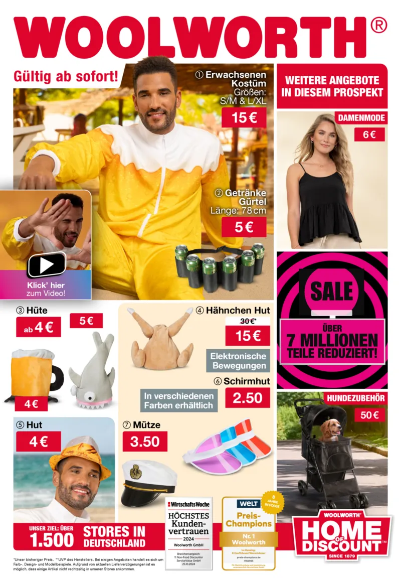 Woolworth Prospekt vom 02.06.2025, Seite 1