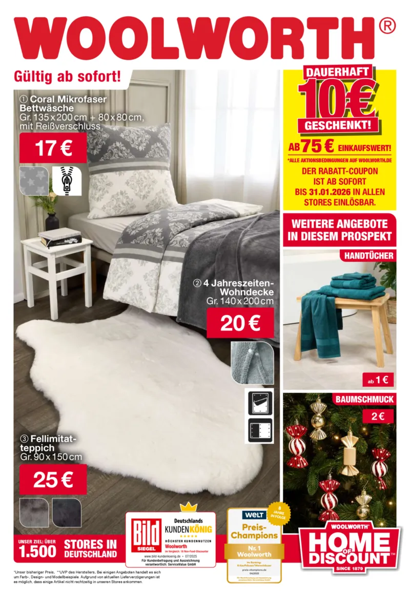 Woolworth Prospekt vom 19.11.2025, Seite 1
