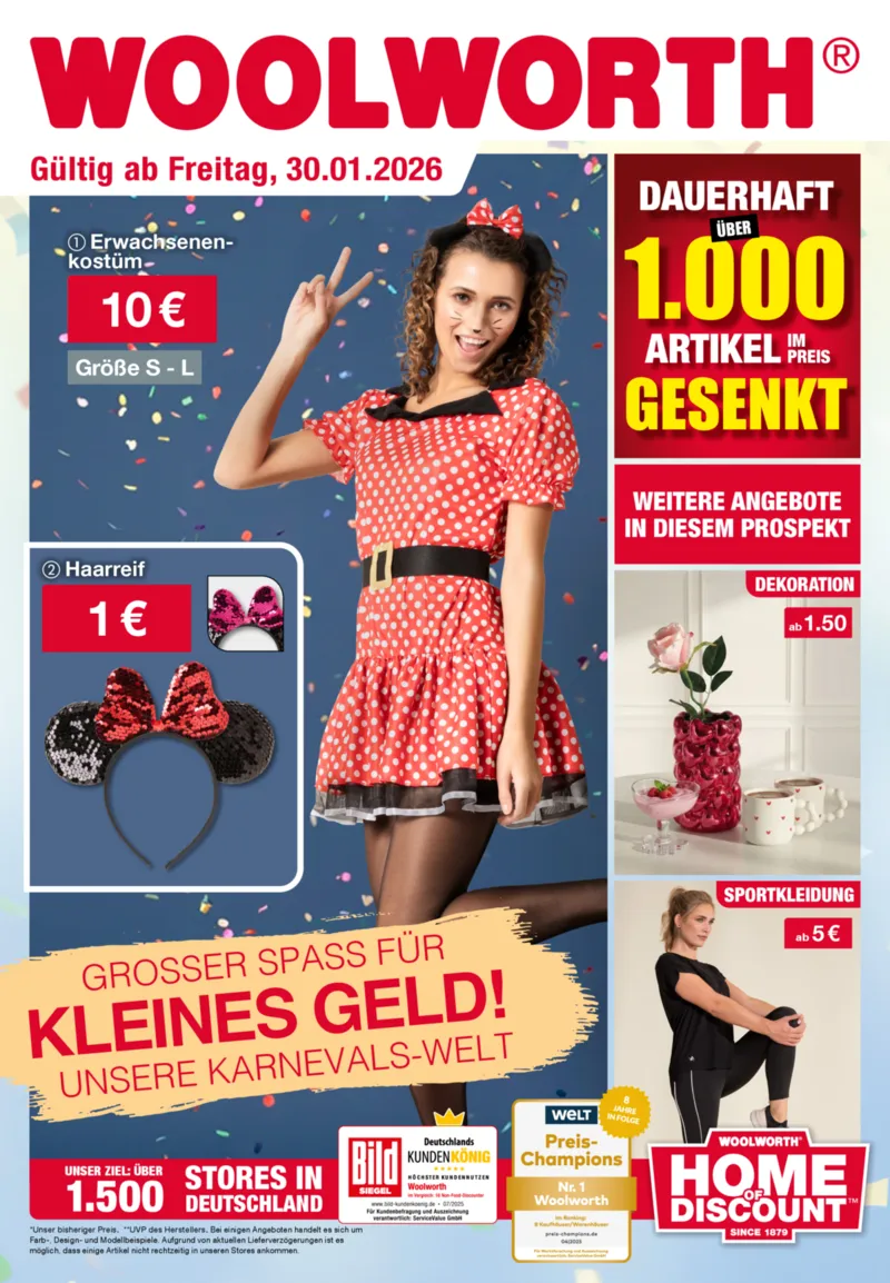 Woolworth Prospekt vom 04.02.2026, Seite 1