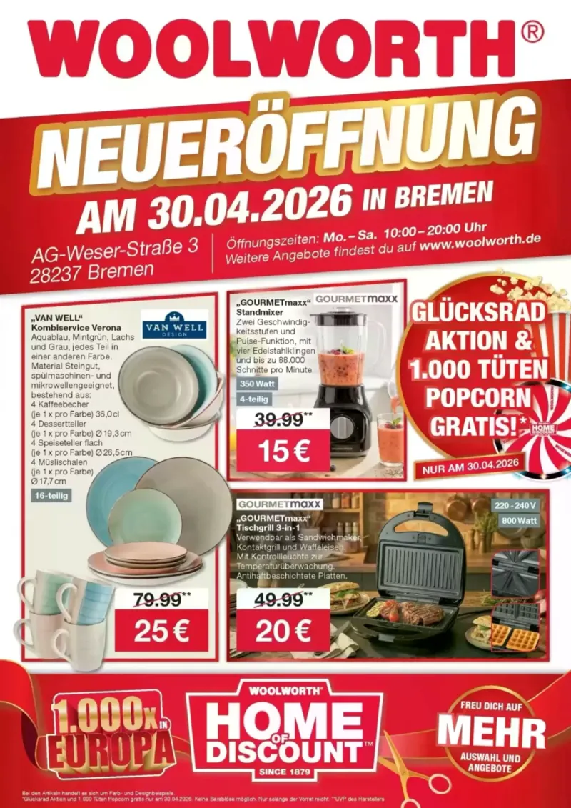 Woolworth Prospekt vom 30.04.2026, Seite 1