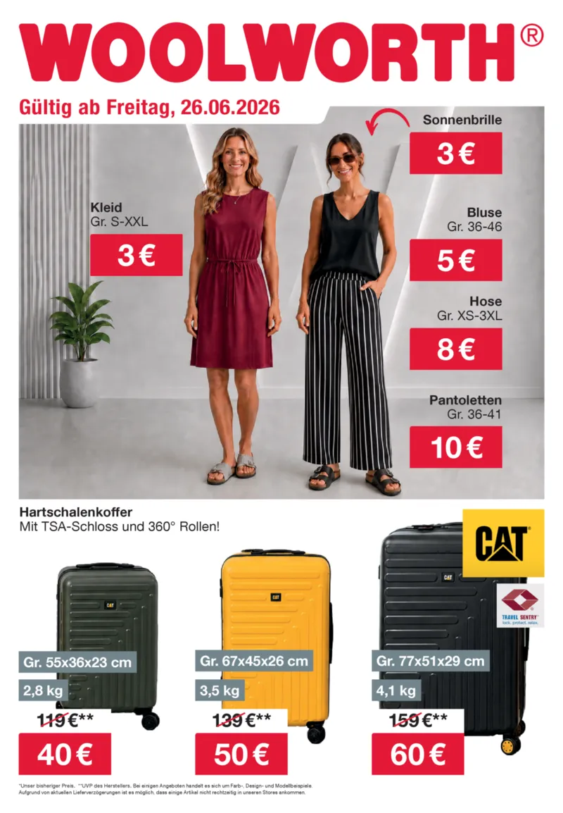 Woolworth Prospekt vom 26.06.2026, Seite 1