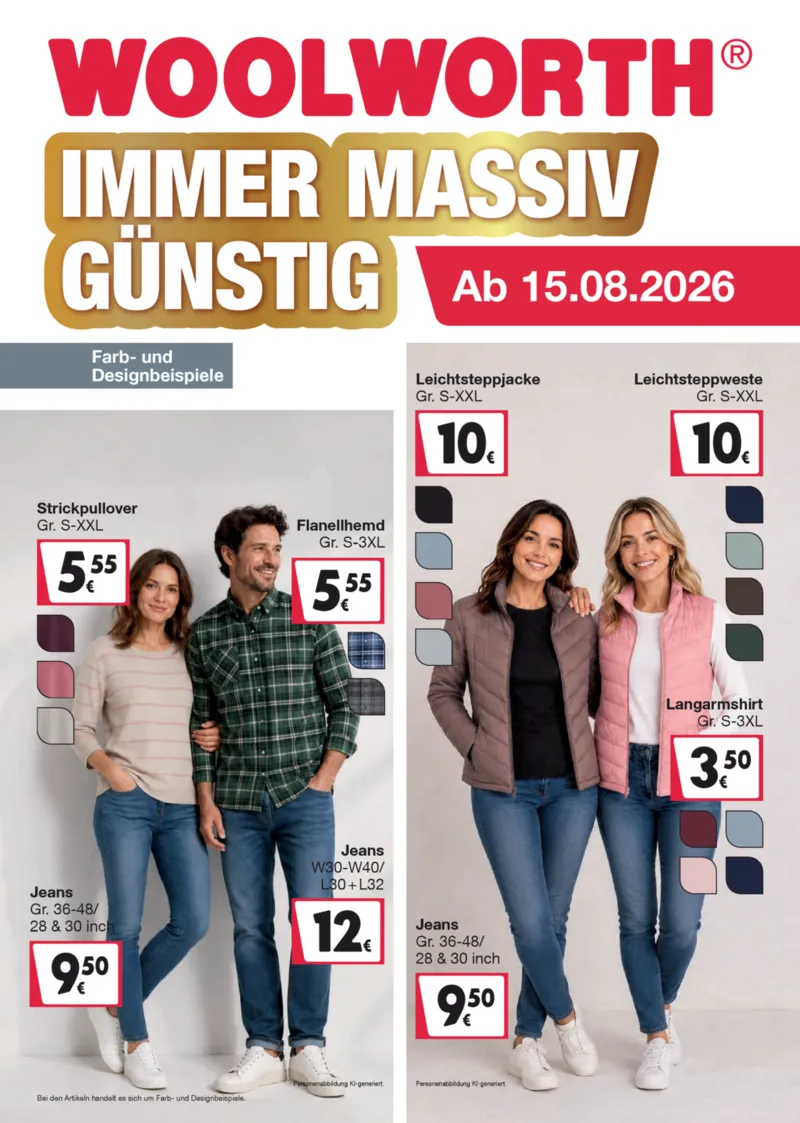 Woolworth Prospekt vom 15.08.2026, Seite 1