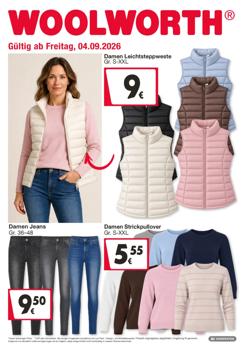 Woolworth Prospekt vom 04.09.2026, Seite 1