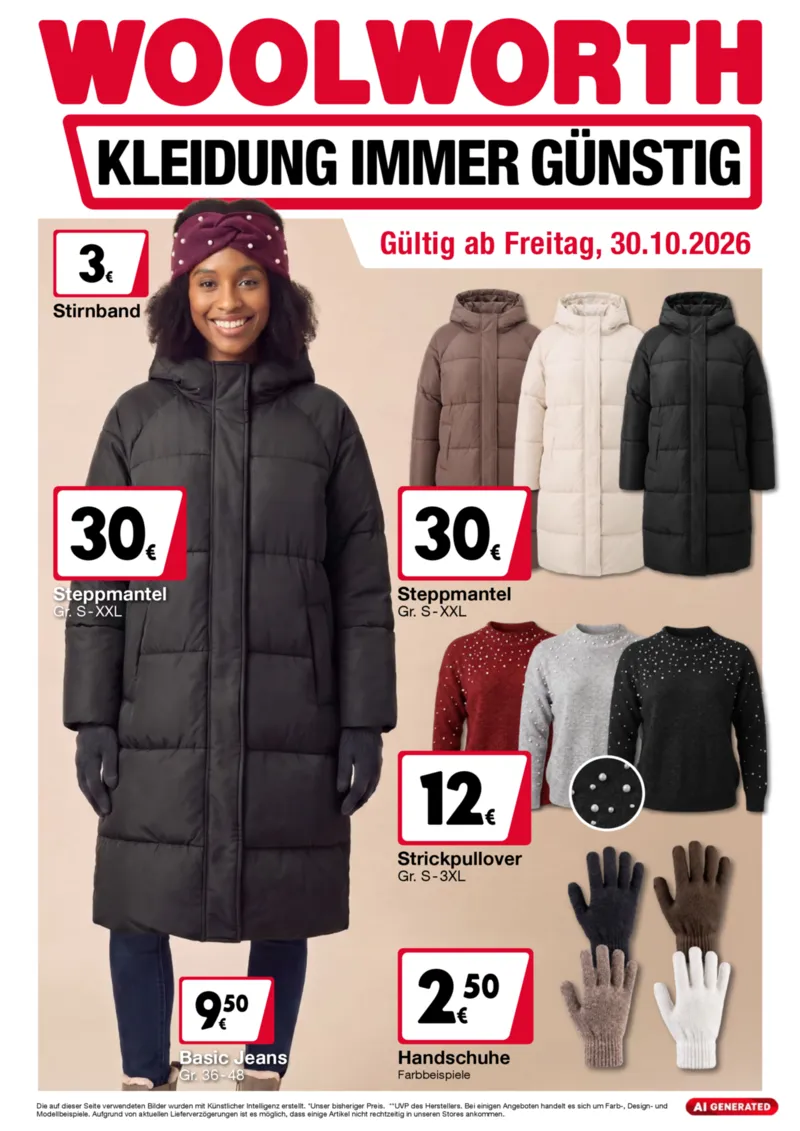 Woolworth Prospekt vom 30.10.2026, Seite 1