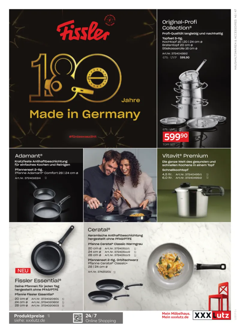 XXXLutz Prospekt vom 01.09.2025, Seite 47