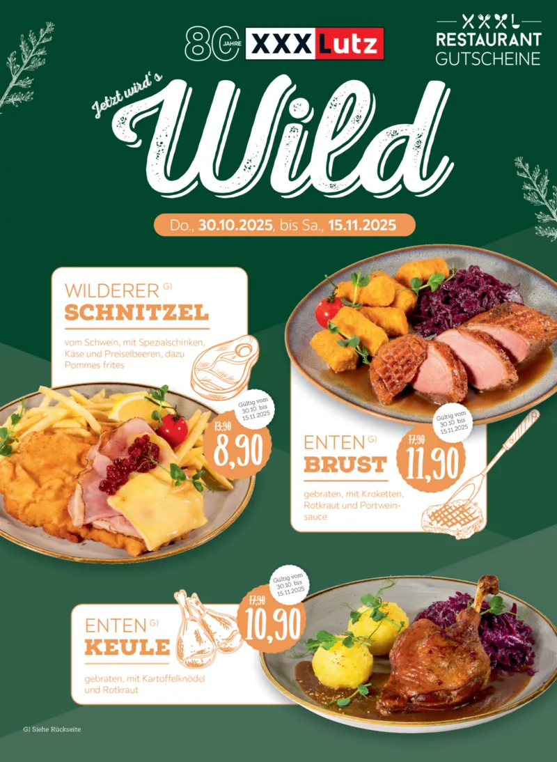 XXXLutz Prospekt vom 26.10.2025, Seite 1