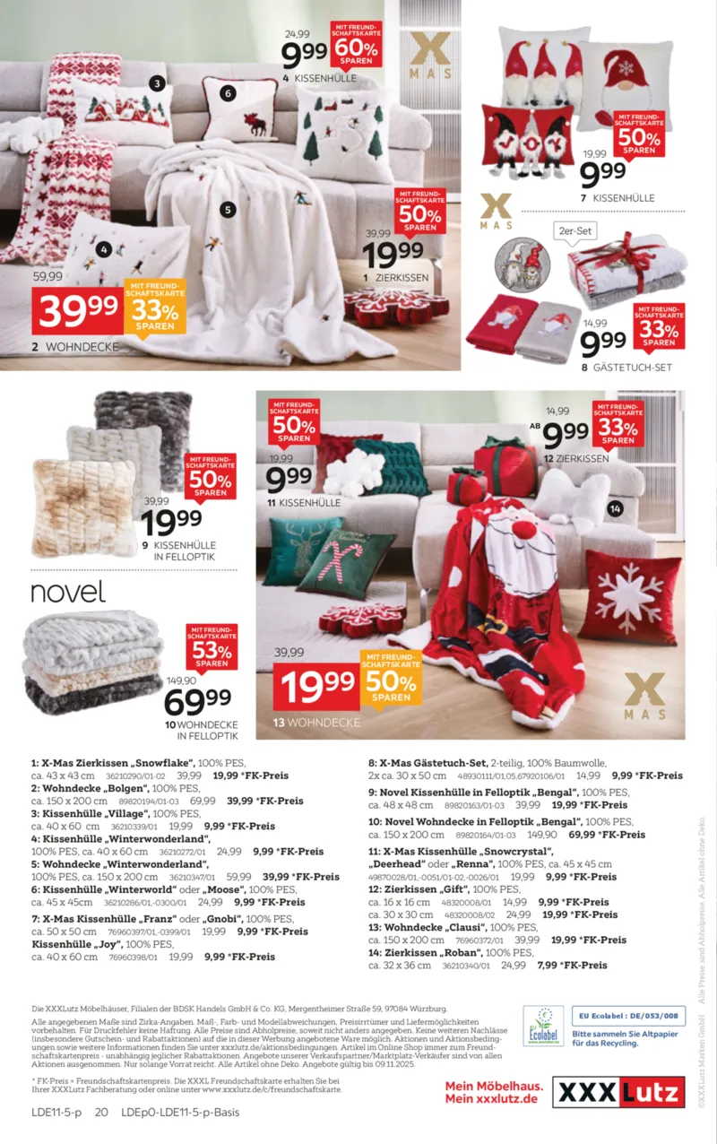 XXXLutz Prospekt vom 26.10.2025, Seite 20