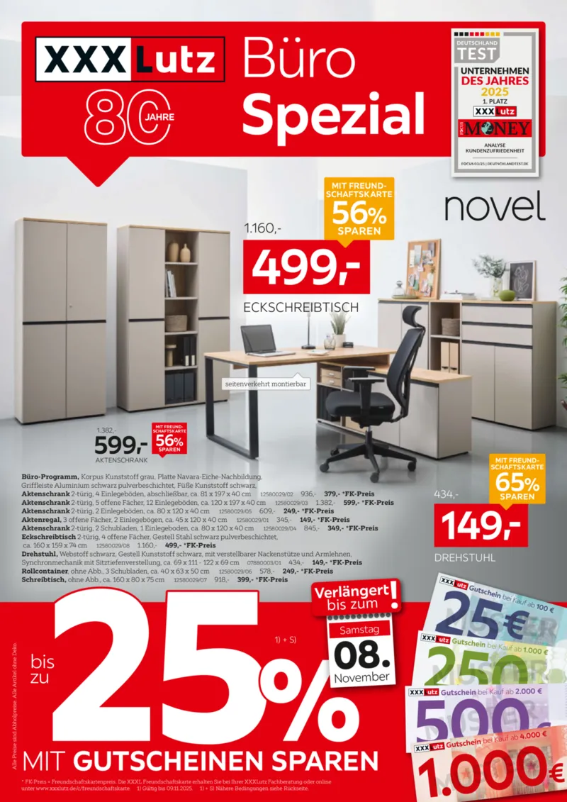 XXXLutz Prospekt vom 26.10.2025, Seite 1
