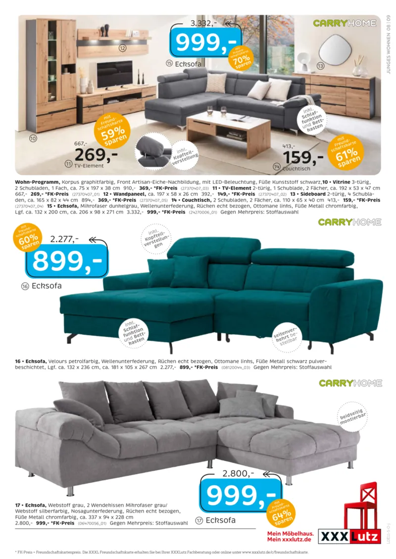 XXXLutz Prospekt vom 26.10.2025, Seite 9