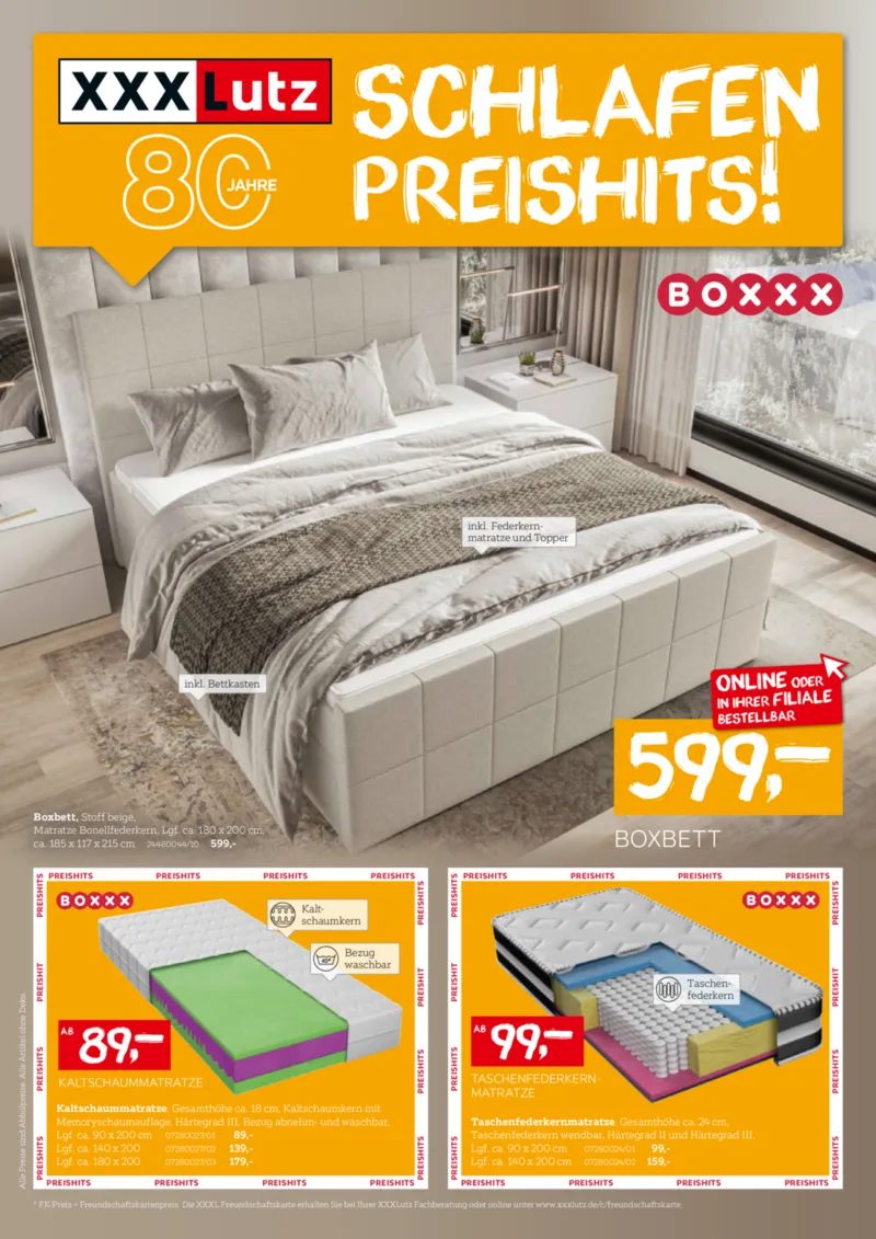XXXLutz Prospekt vom 26.10.2025, Seite 1