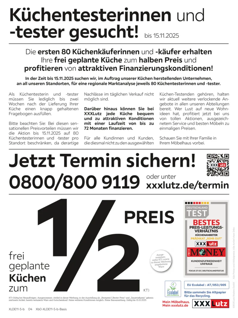 XXXLutz Prospekt vom 02.11.2025, Seite 4