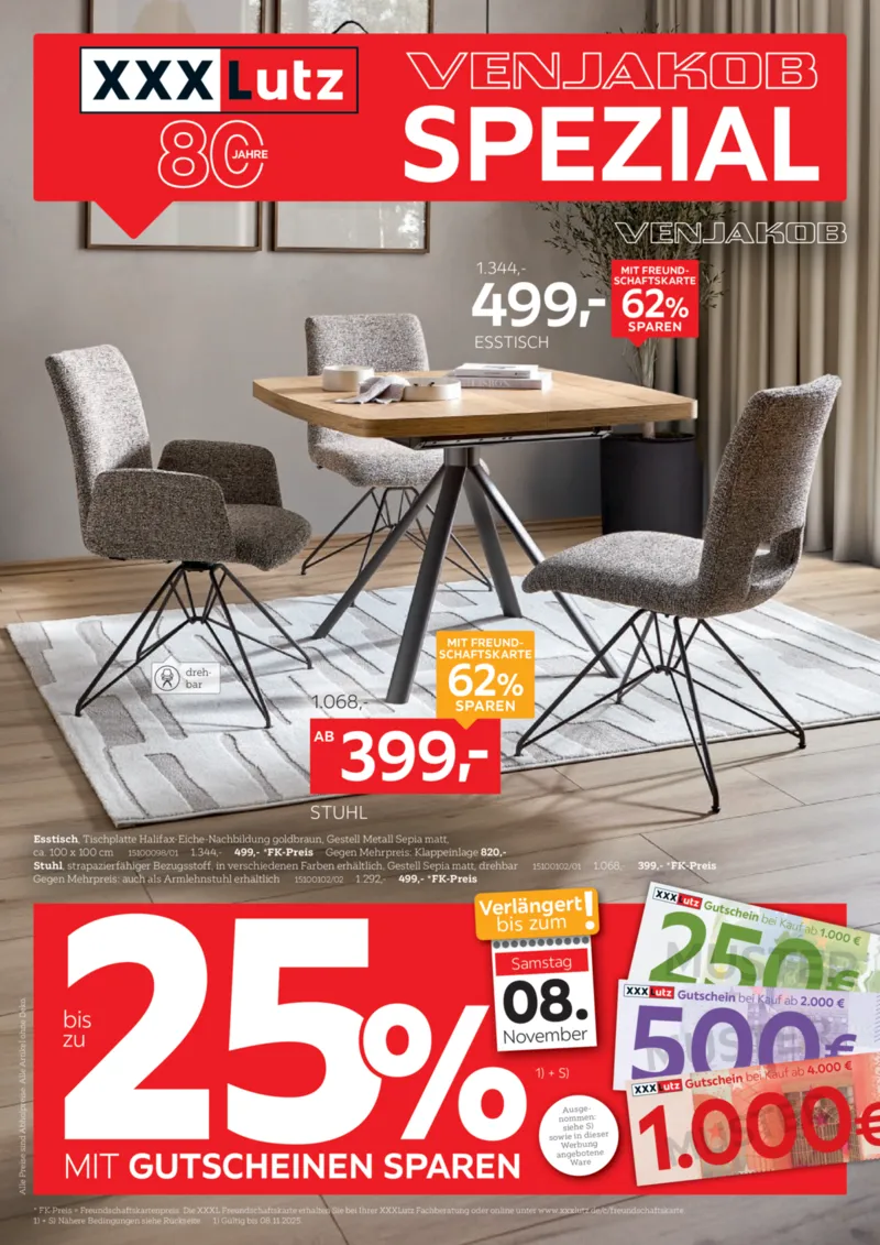 XXXLutz Prospekt vom 02.11.2025, Seite 1
