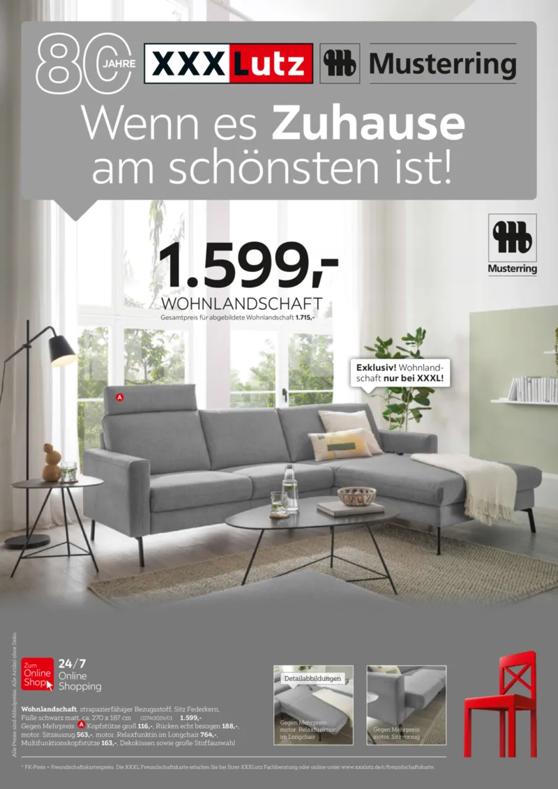 XXXLutz Prospekt vom 09.11.2025, Seite 1